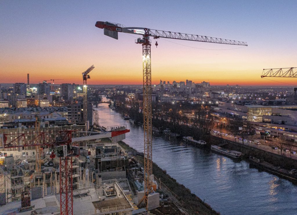 AERIAL VIEW PLAINE COMMUNE SEINE SAINT DENIS